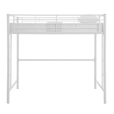 Twin Size Metal Platform Loft Bed - Saracina Home - Image 8