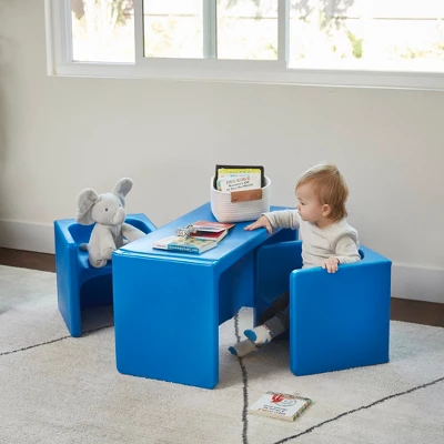 ECR4Kids Tri-Me Table & Chairs, Chair Set - Image 3