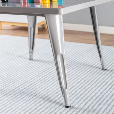 Harper & Hudson Kids' Metal Activity Table - ACEssentials - Image 5